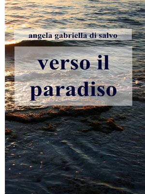cover image of verso il paradiso